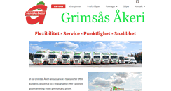 Desktop Screenshot of grimsasakeri.se